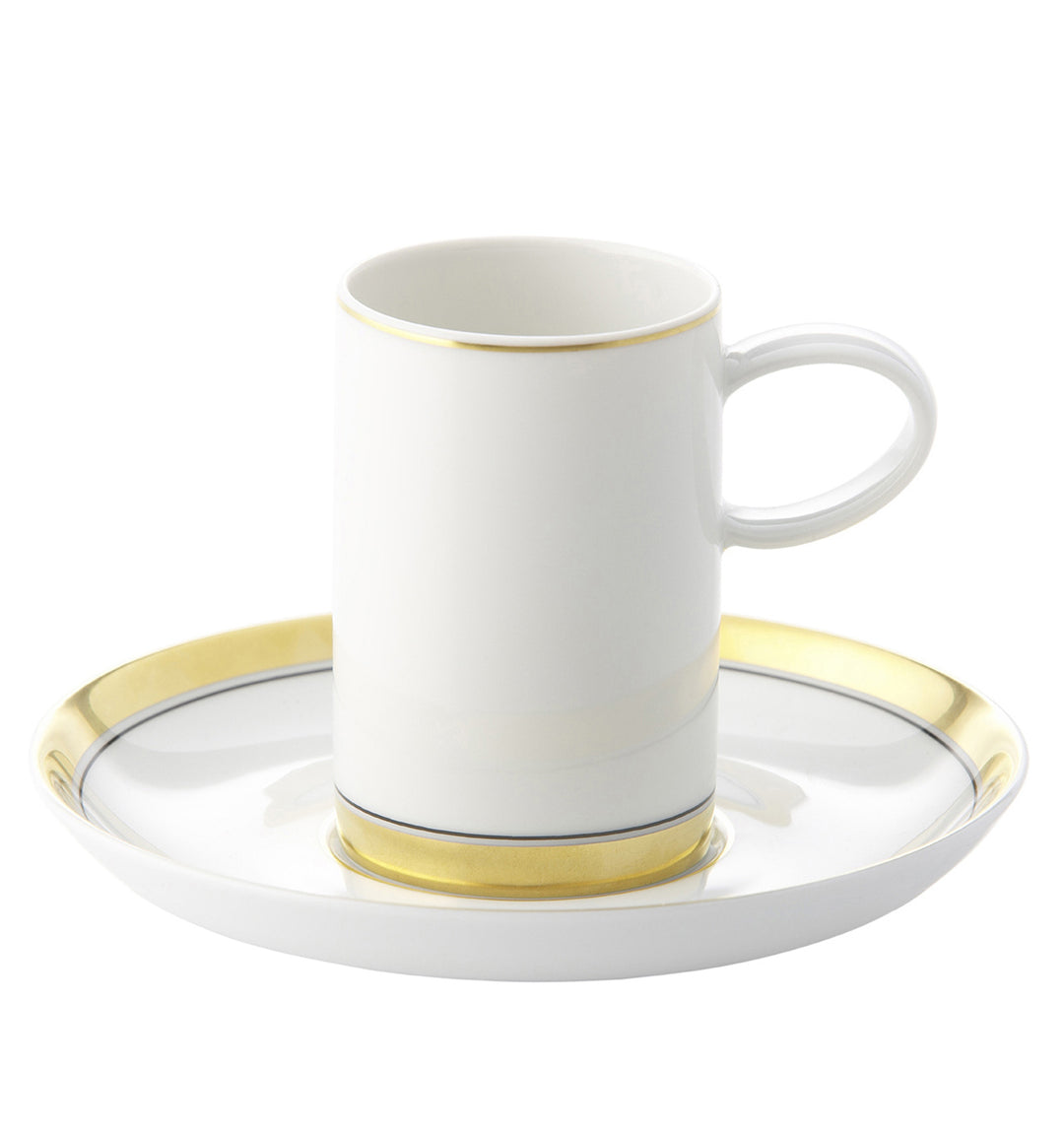 Domo Gold - COFFEE CUP & SAUCER SET OF 4