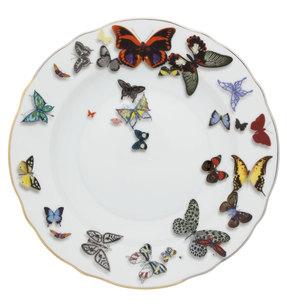 BUTTERFLY PARADE SOUP PLATE