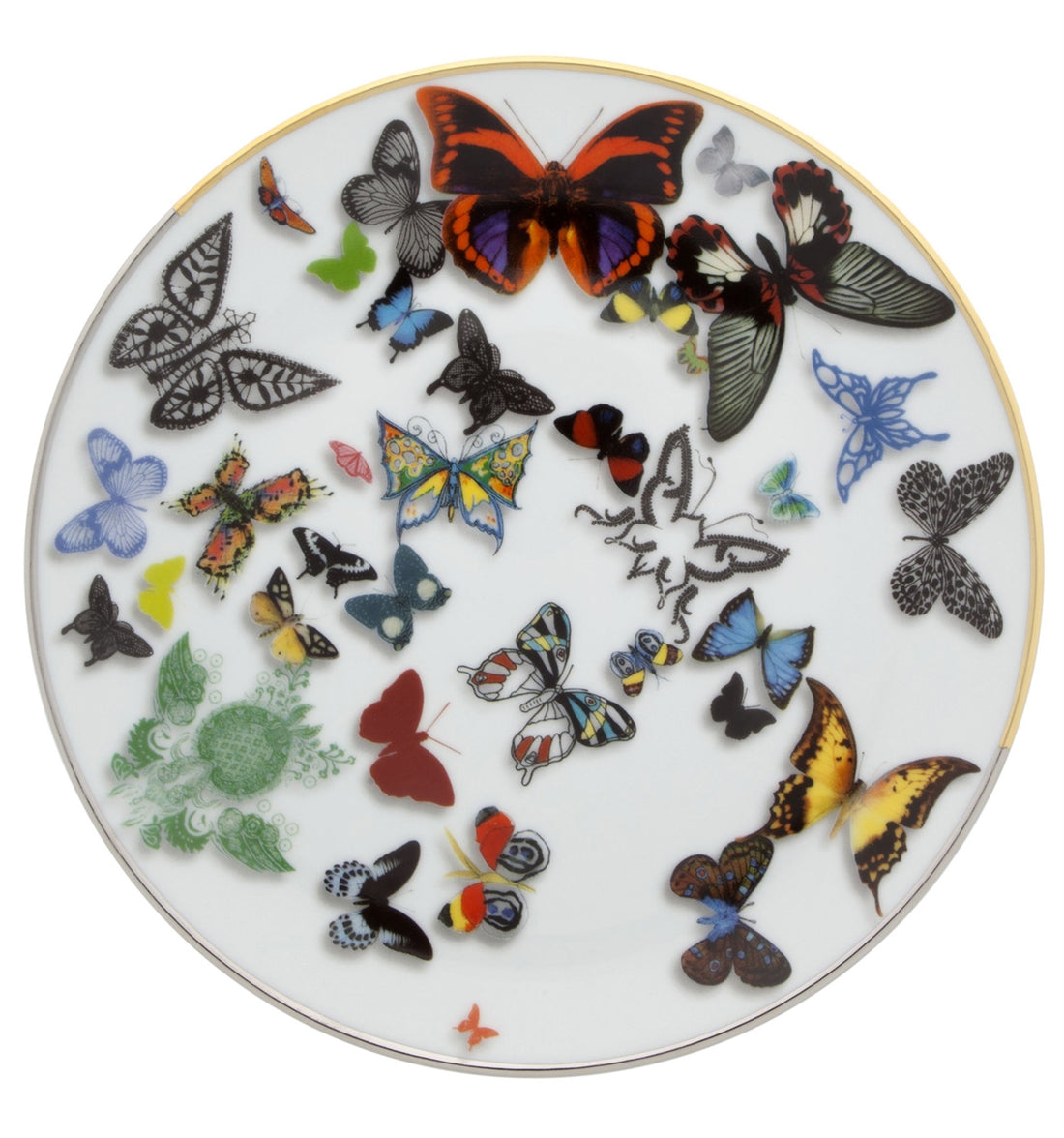 BUTTERFLY PARADE DESSERT PLATE