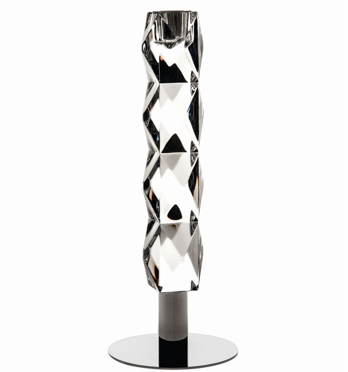 Diamanti Candleholder With Metal Foot