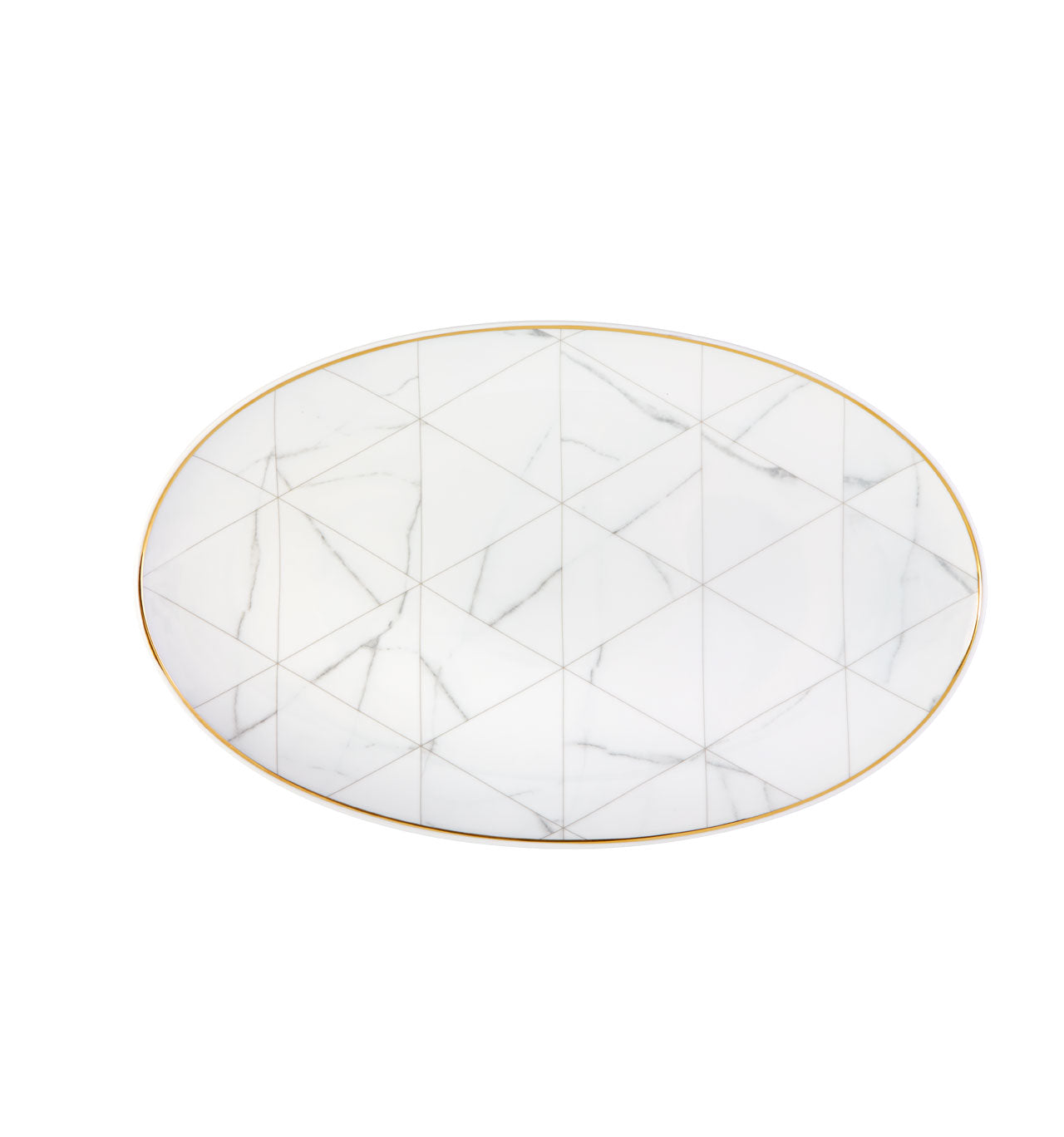 CARRARA LARGE OVAL PLATTER