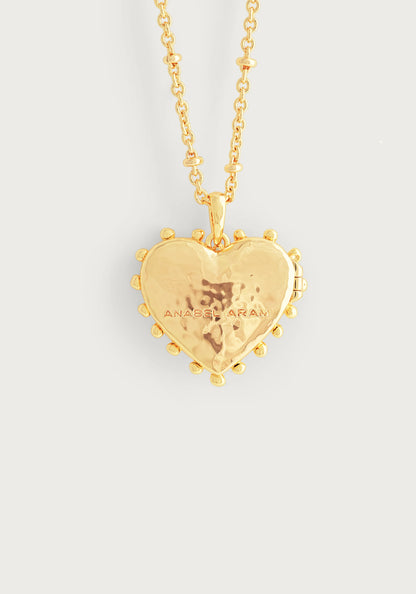 Heart Large Locket Necklace