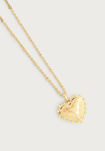 Heart Large Locket Necklace