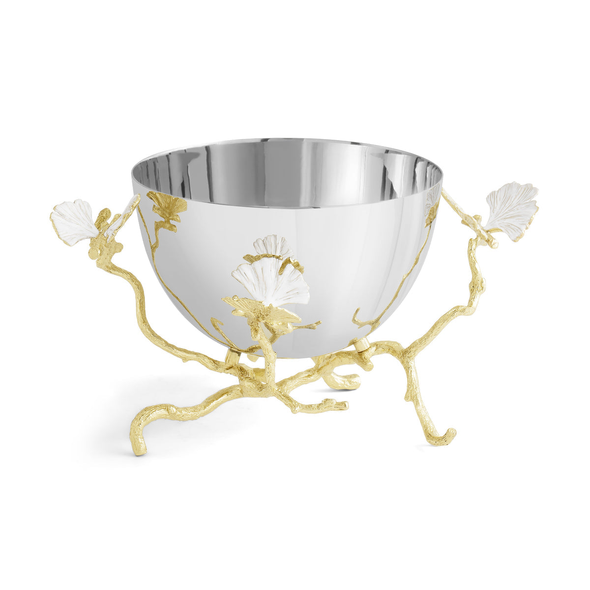 Butterfly Ginkgo Gold Bowl - Small