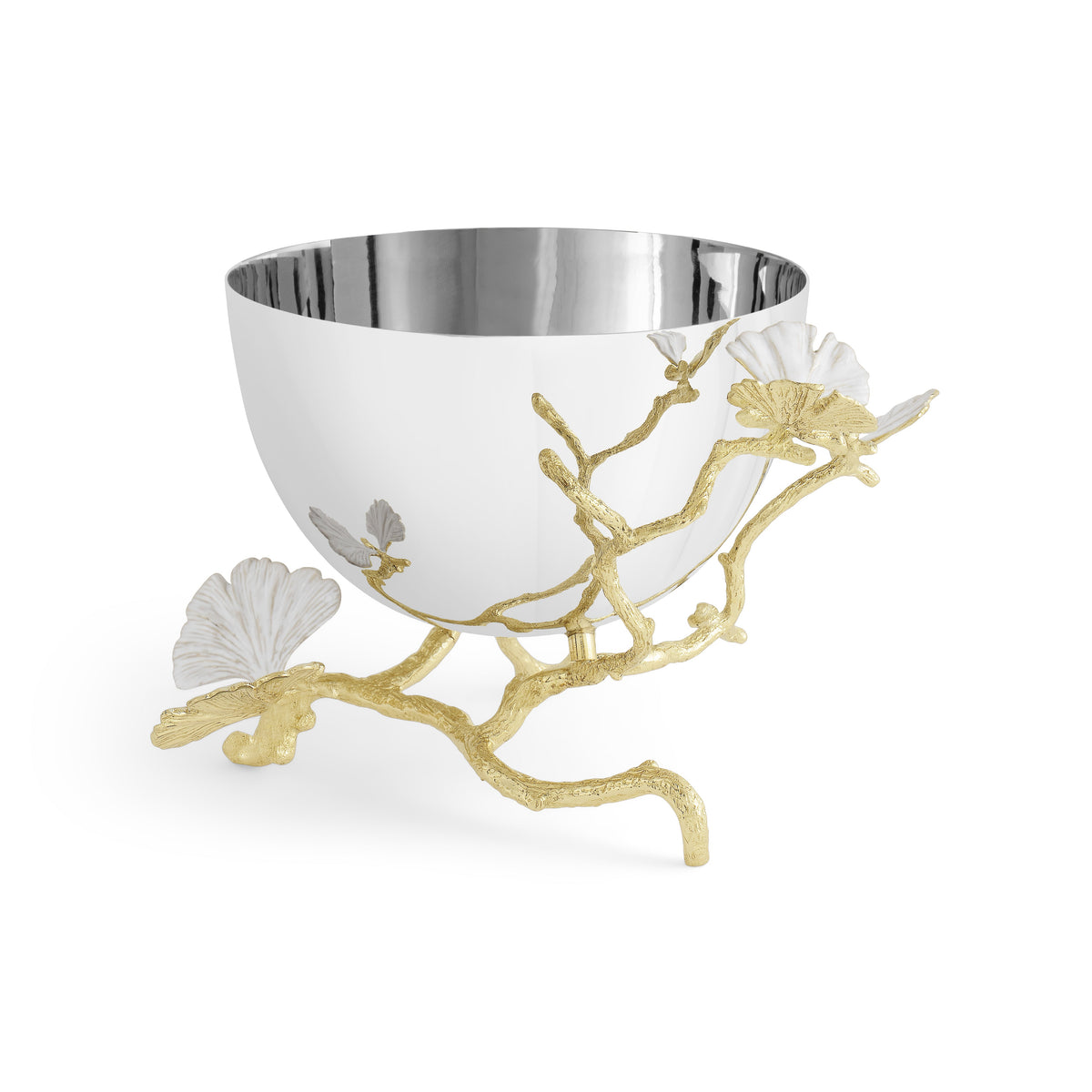 Butterfly Ginkgo Gold Bowl - Small