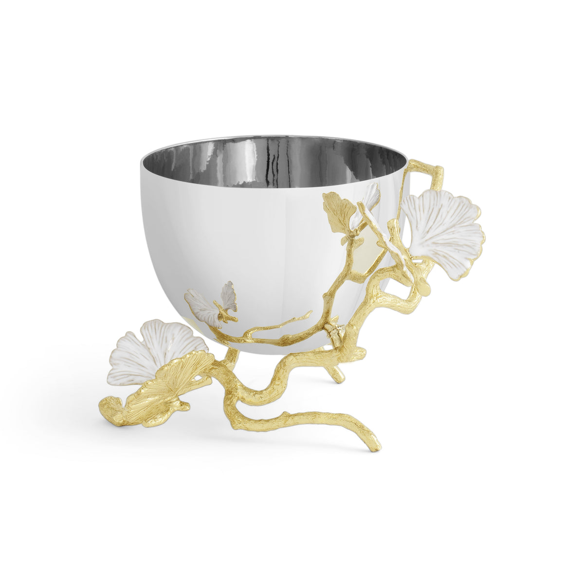 Butterfly Ginkgo Gold Bowl - Nut