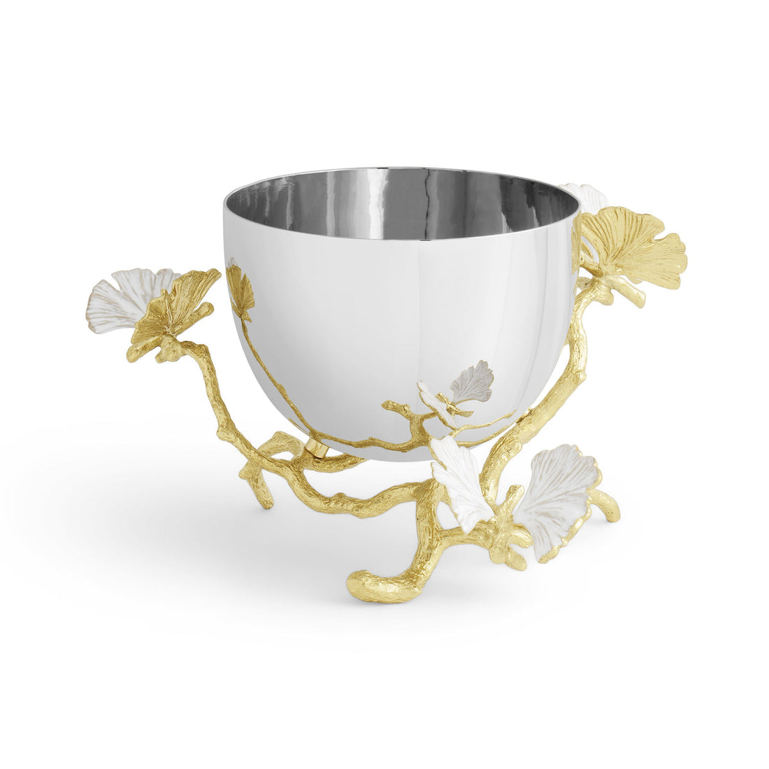 Butterfly Ginkgo Gold Bowl - Nut