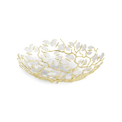 Butterfly Ginkgo Gold Centerpiece Platter