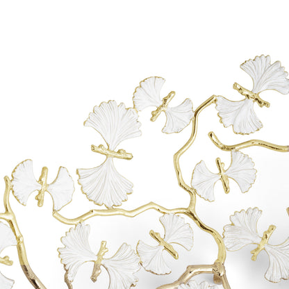 Butterfly Ginkgo Gold Centerpiece Platter