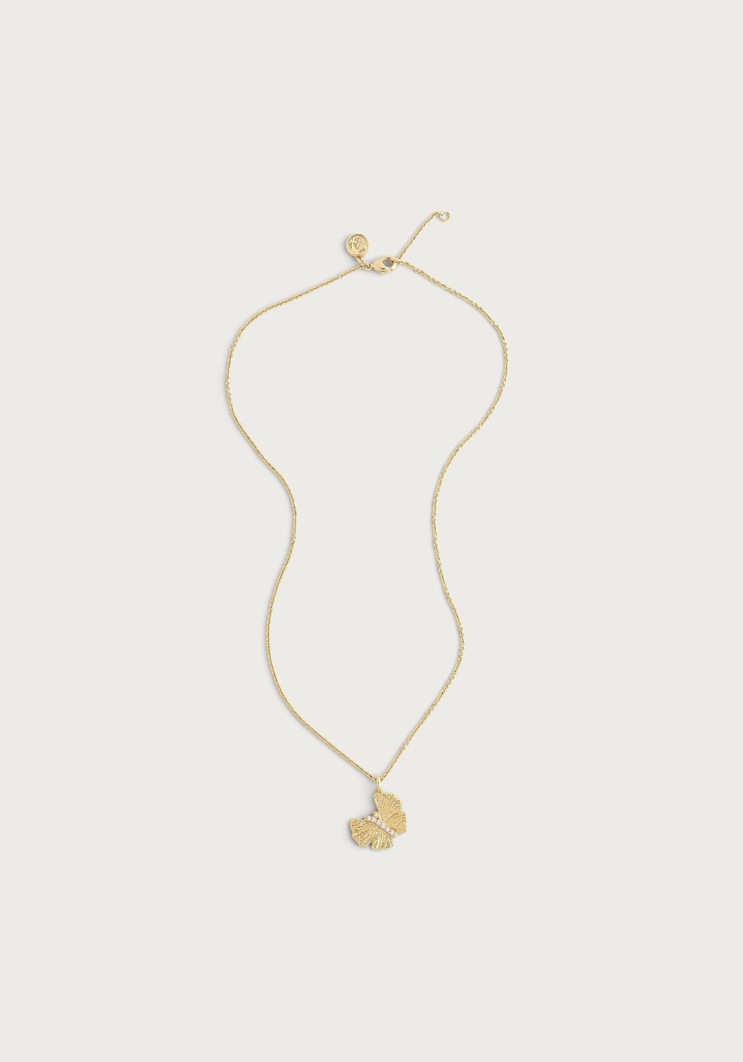 Butterfly Gold Necklace