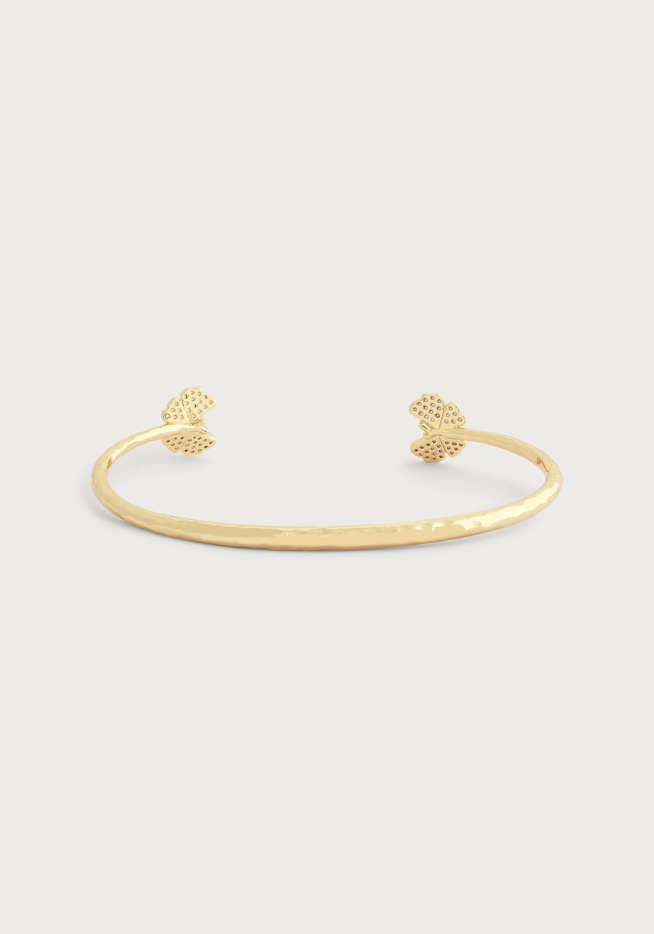 Butterfly Pavé Bangle