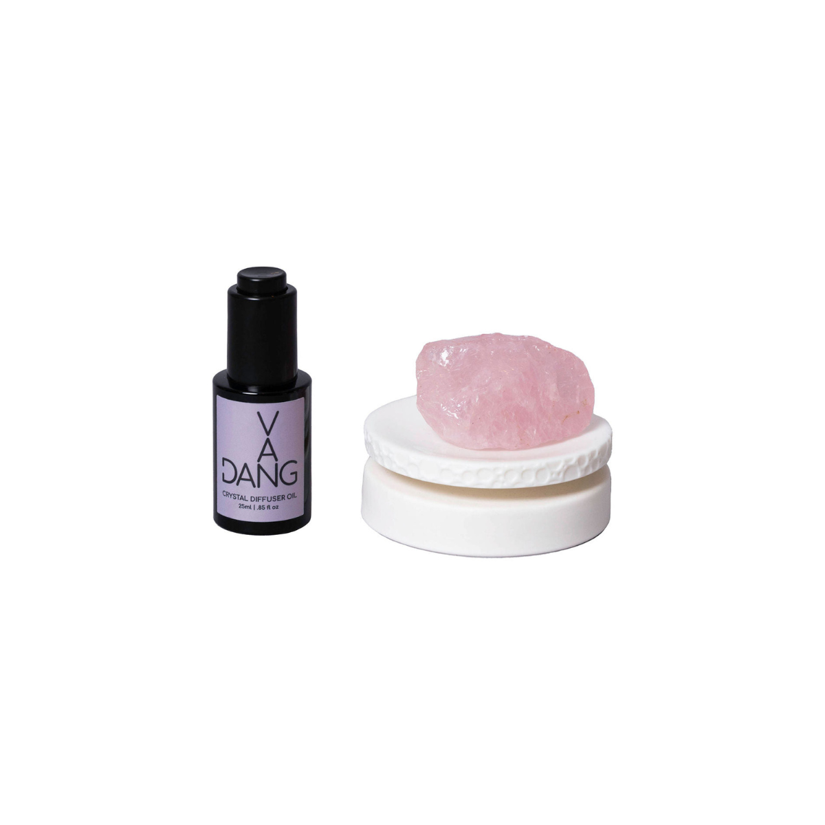 ROSE QUARTZ THE CRYSTAL MEDITATION SET -