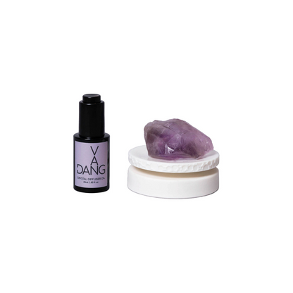 AMETHYST THE CRYSTAL MEDITATION SET - BUDDHAPADA