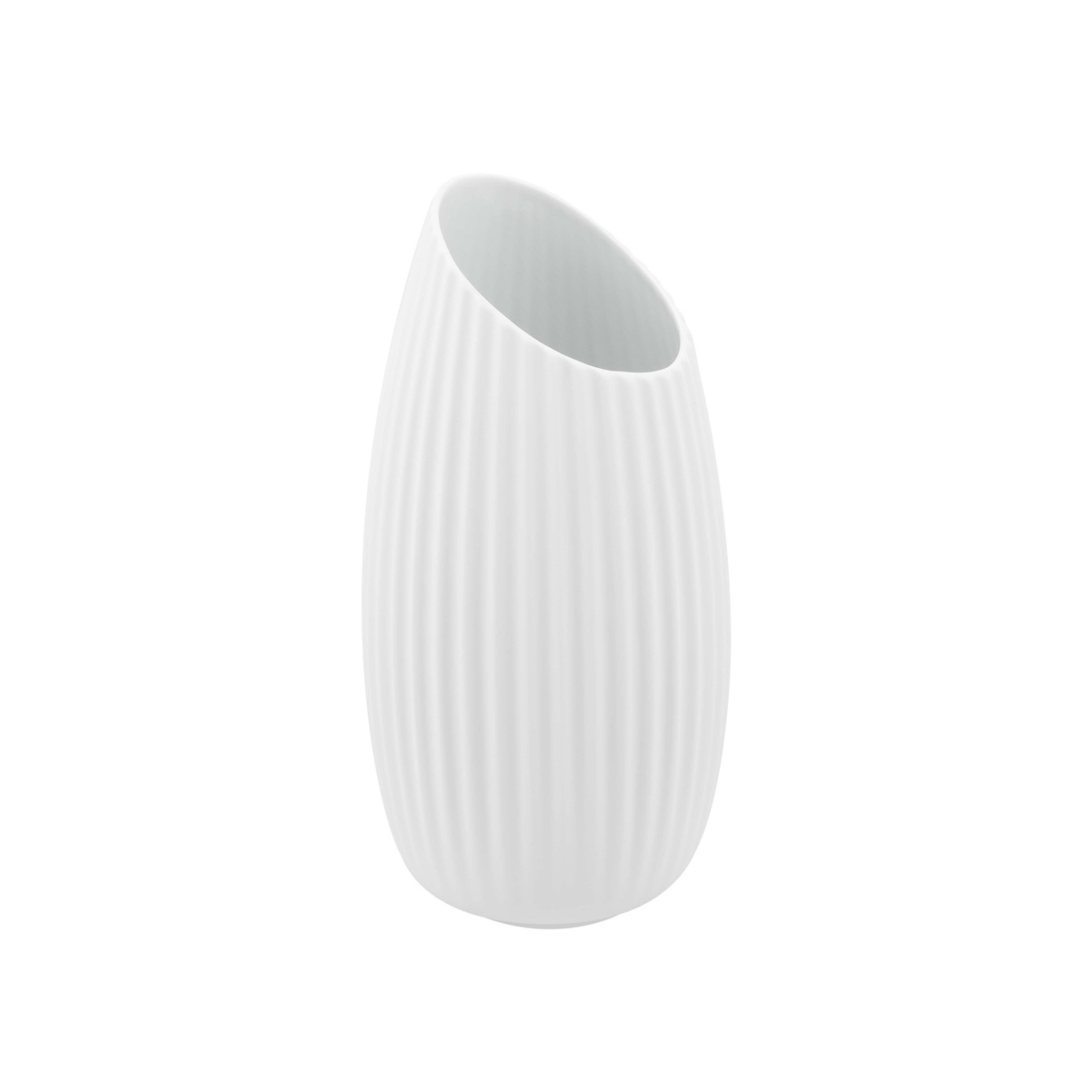 Shell White Vase