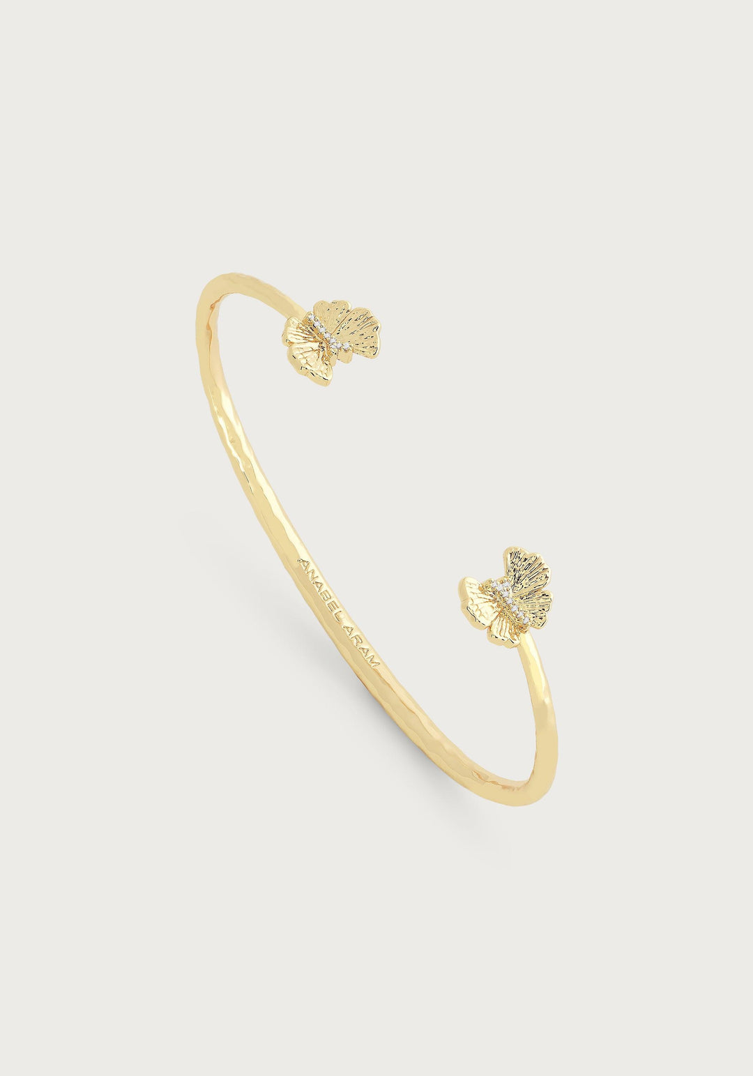 Butterfly Gold Bangle