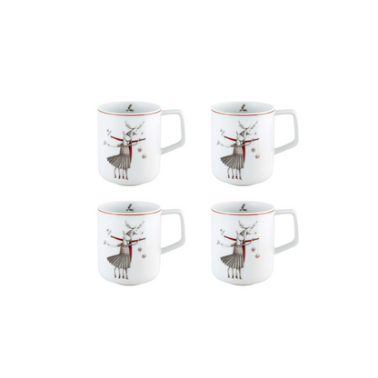 Nöel Mug Set Of 4