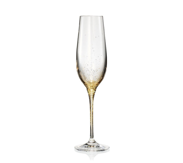 Orion Champagne Glass in Gold Set Of 4