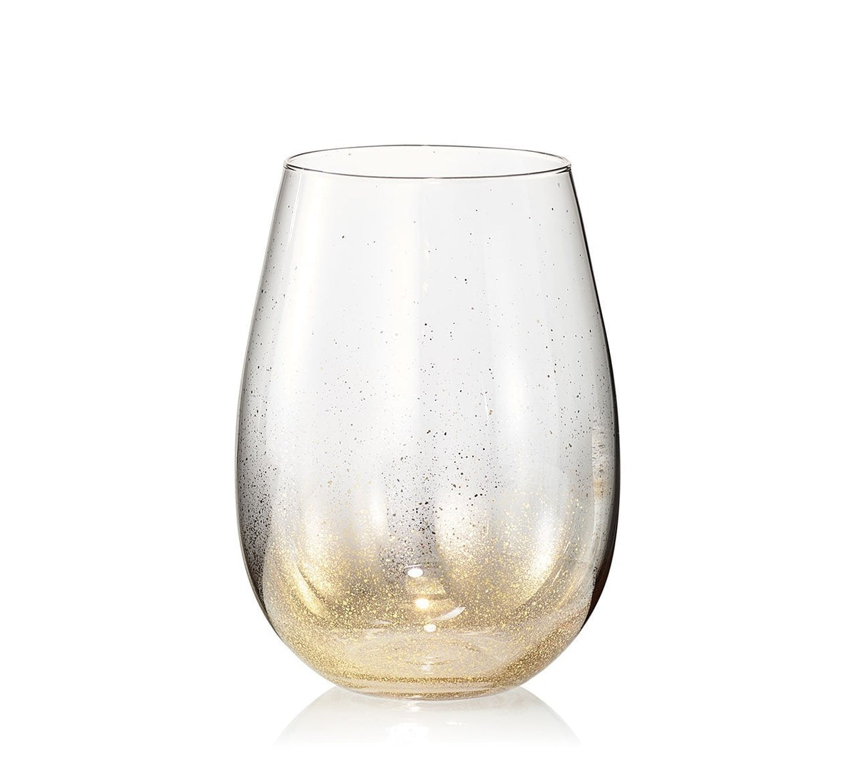 Orion Tumbler Glass in Gold Set Of 4