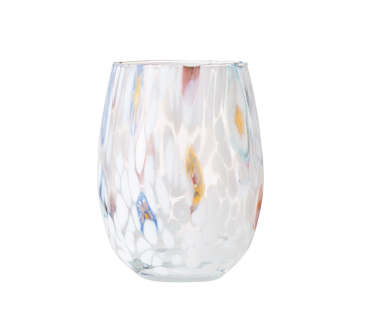 Gala Tumbler in White Set of 4