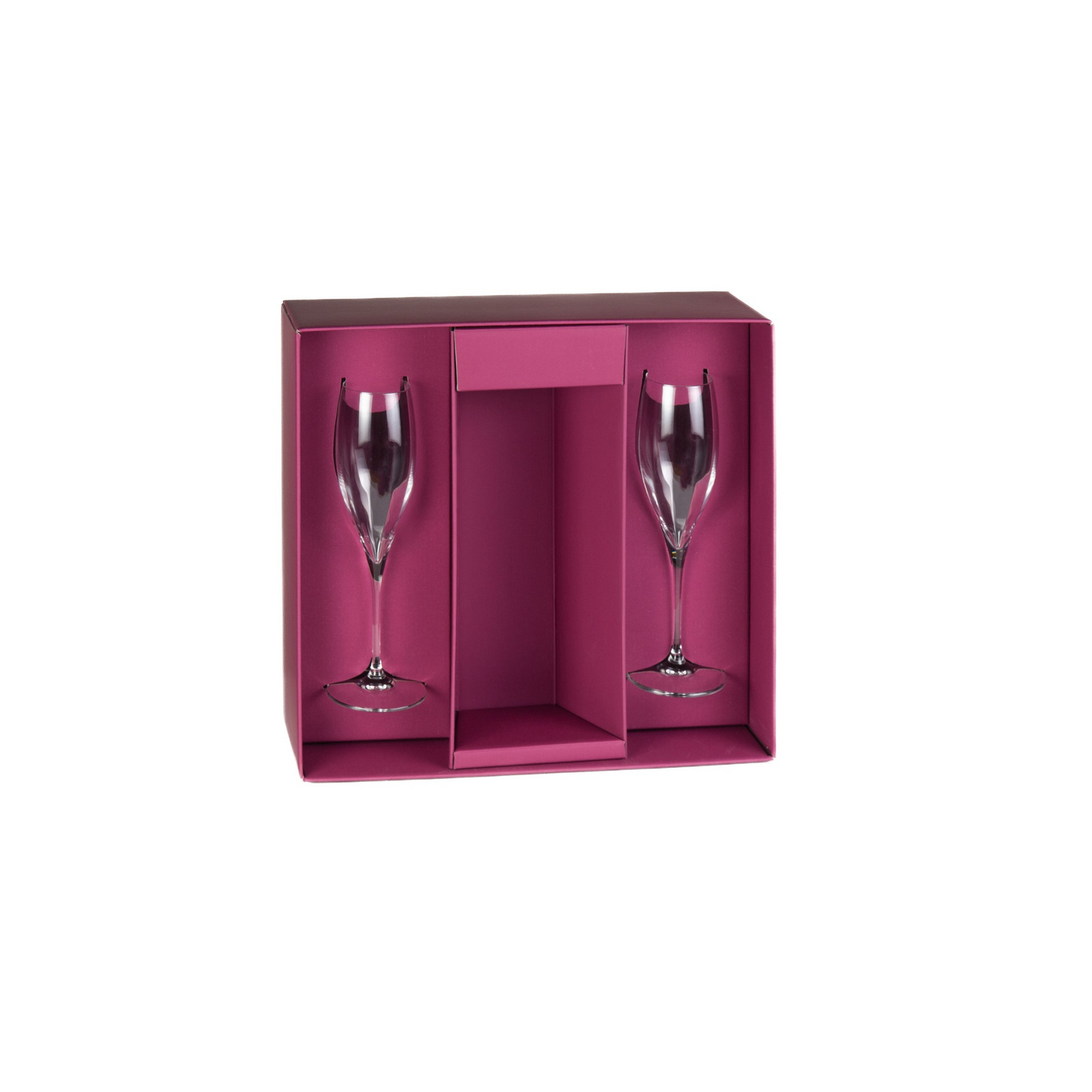 Set Of 2 Flutes Gift Box