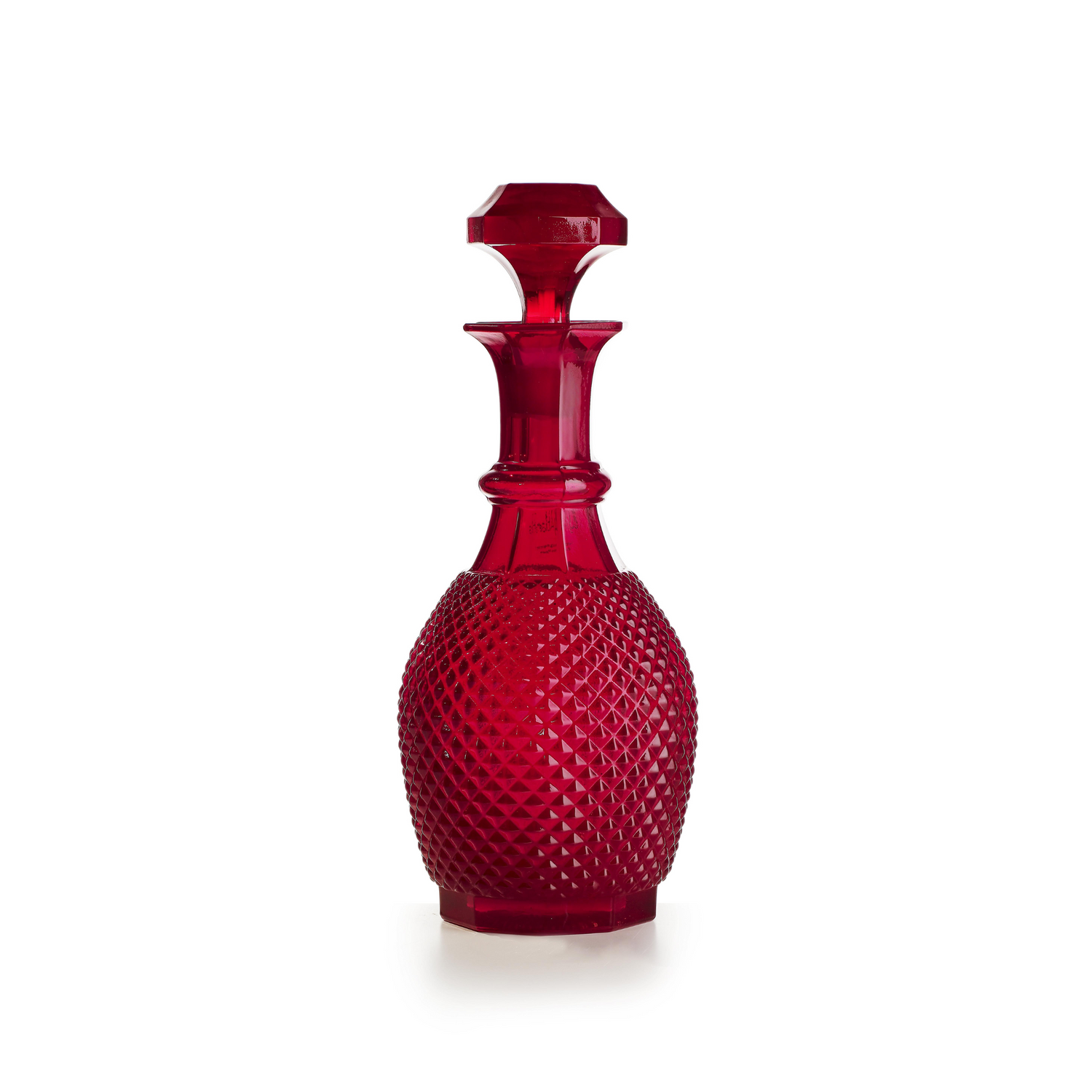 BICOS VERMELHO WINE DECANTER RED