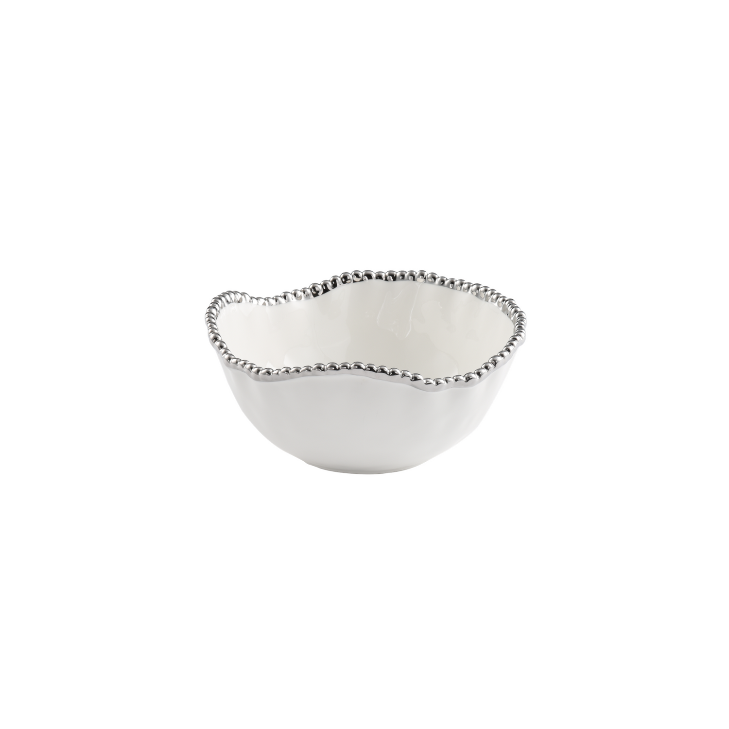 Medium Salad Bowl Silver