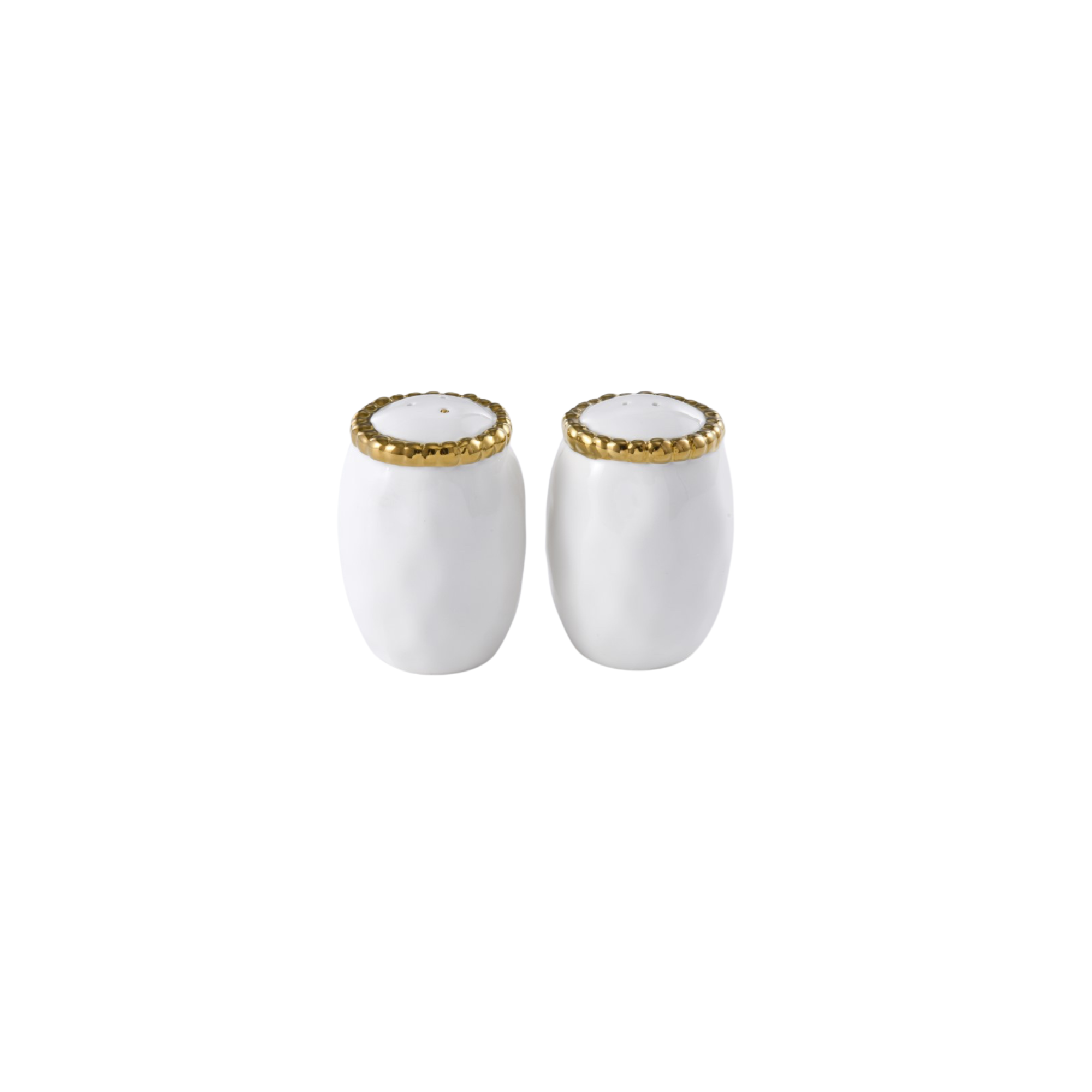 Salt &amp; Pepper Shakers Gold