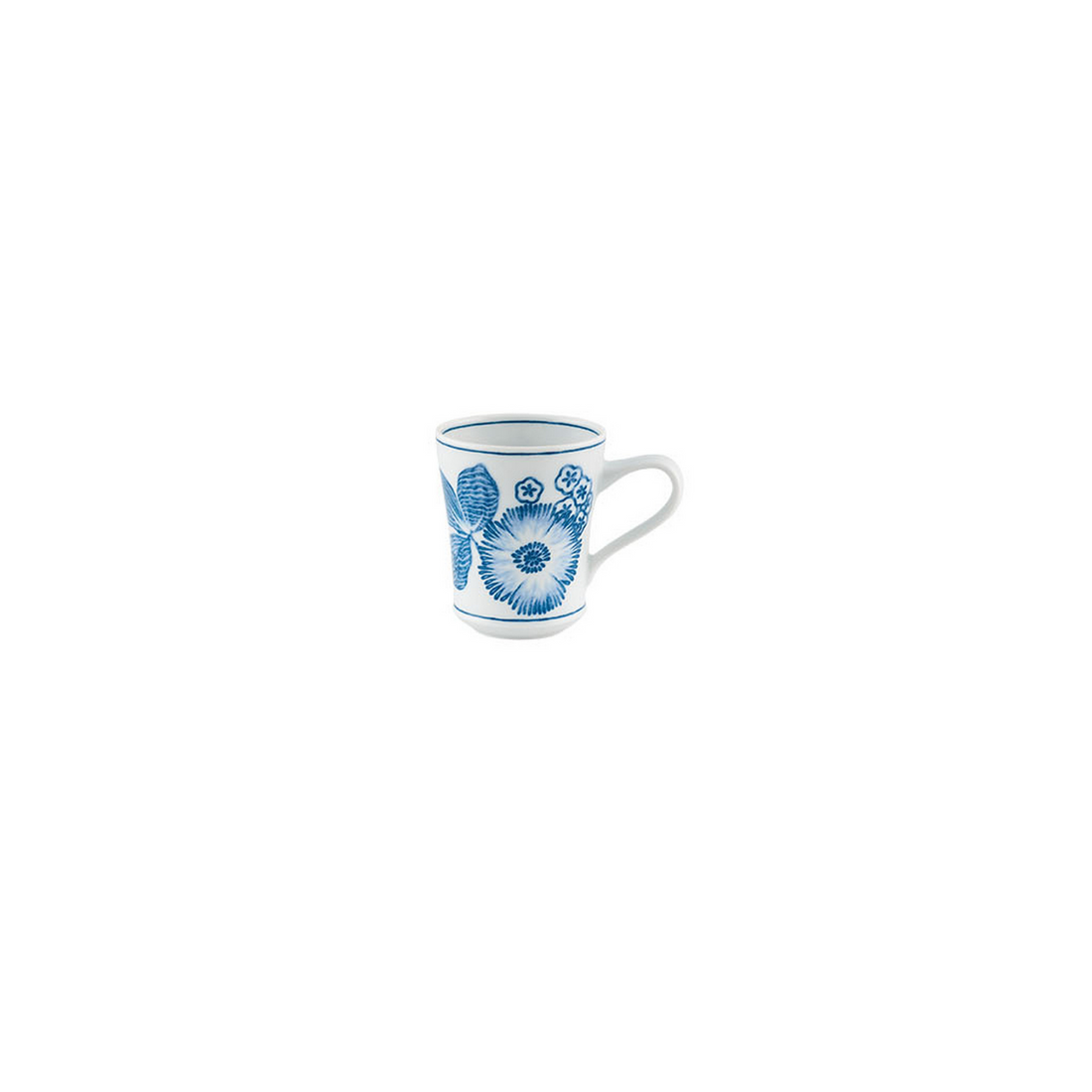 Coralina Blue – Coffee Cup &amp; Saucer