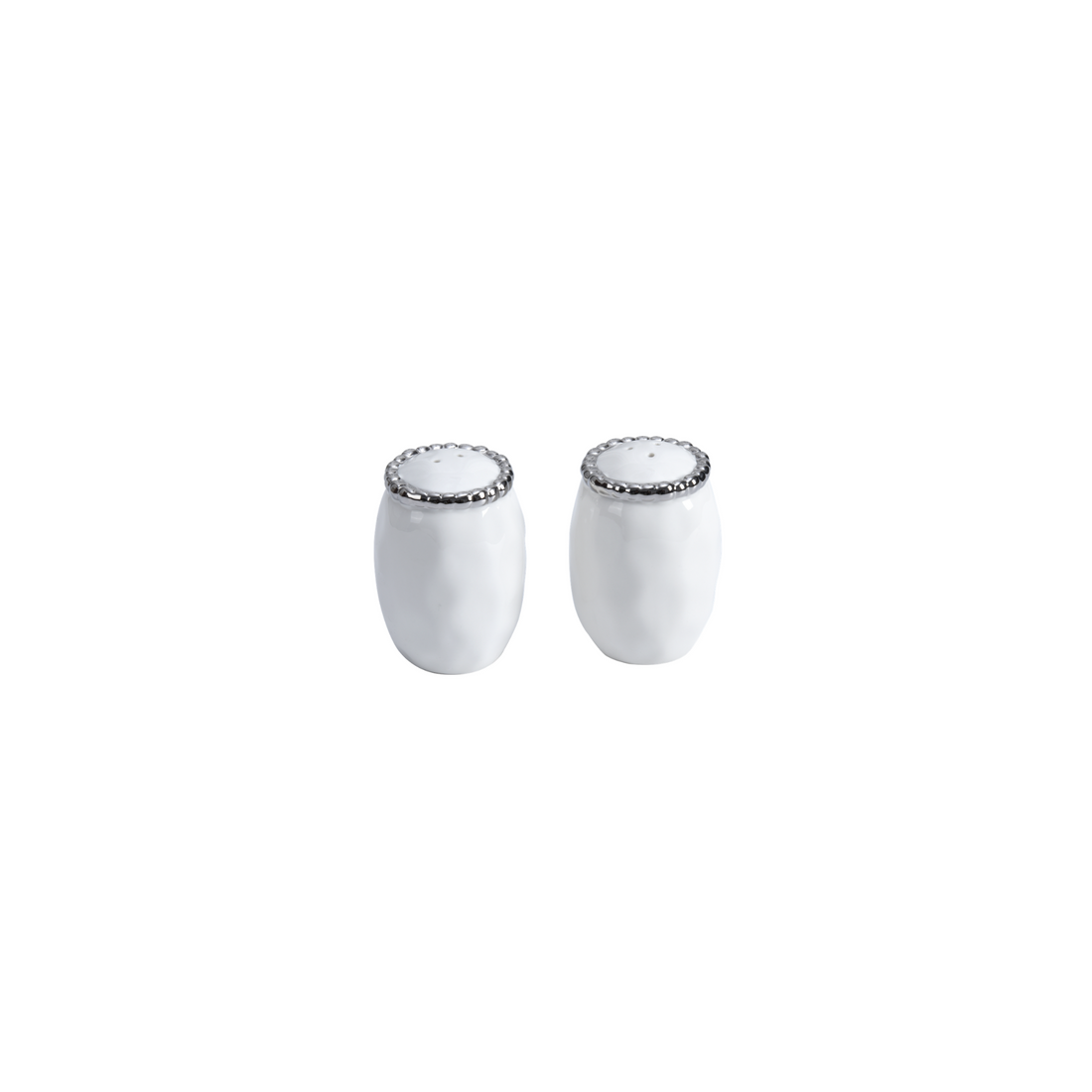 Salt &amp; Pepper Shakers Silver