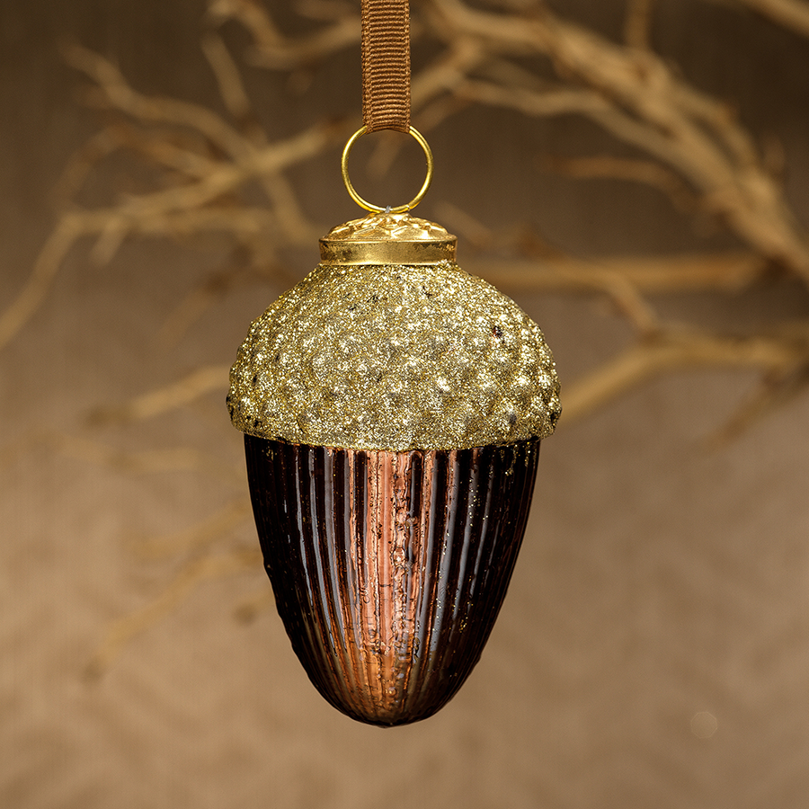 Acorn Ornament - Bronze