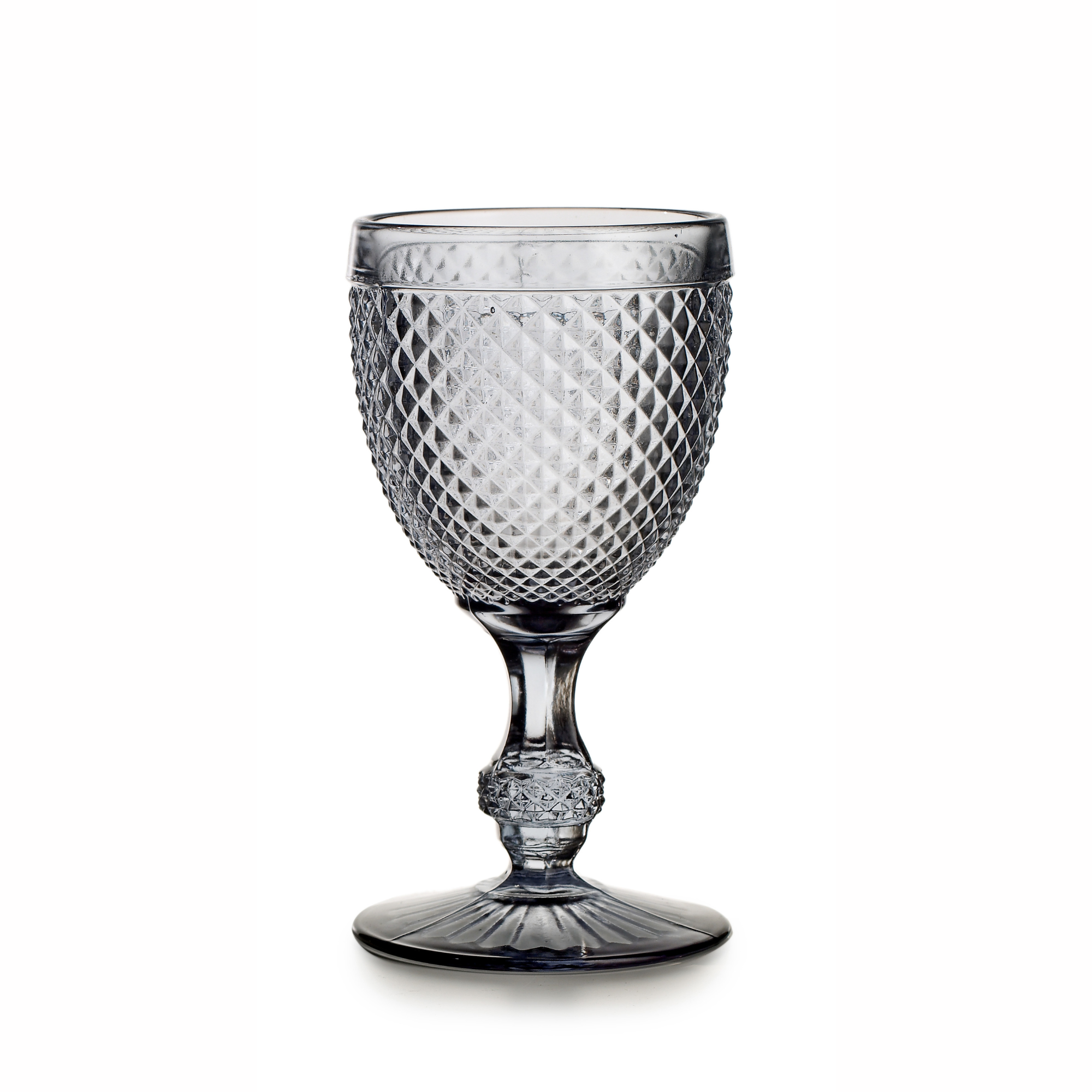 Bicos Cinza Set of 4 Water Goblets Grey
