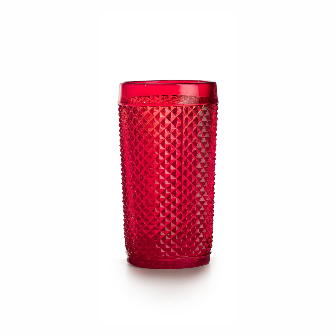 BICOS VERMELHO SET WITH 4 HIGHBALLS RED