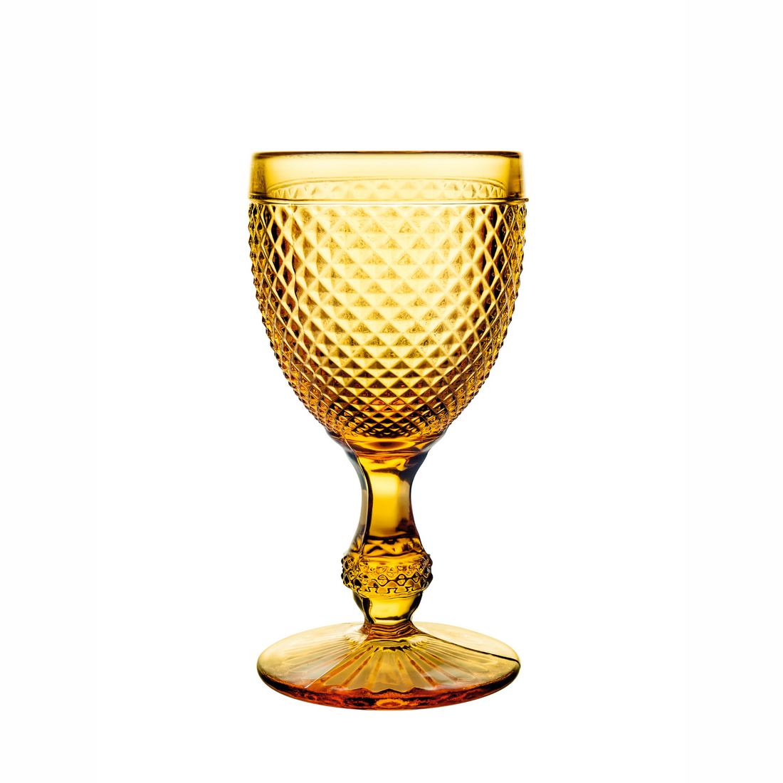 Bicos Ambar Set Of 4 Water Goblets