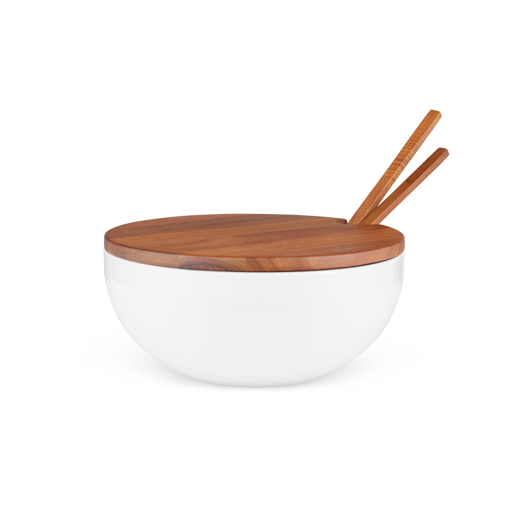 Duets Salad Bowl w/ Lid &amp; Servers