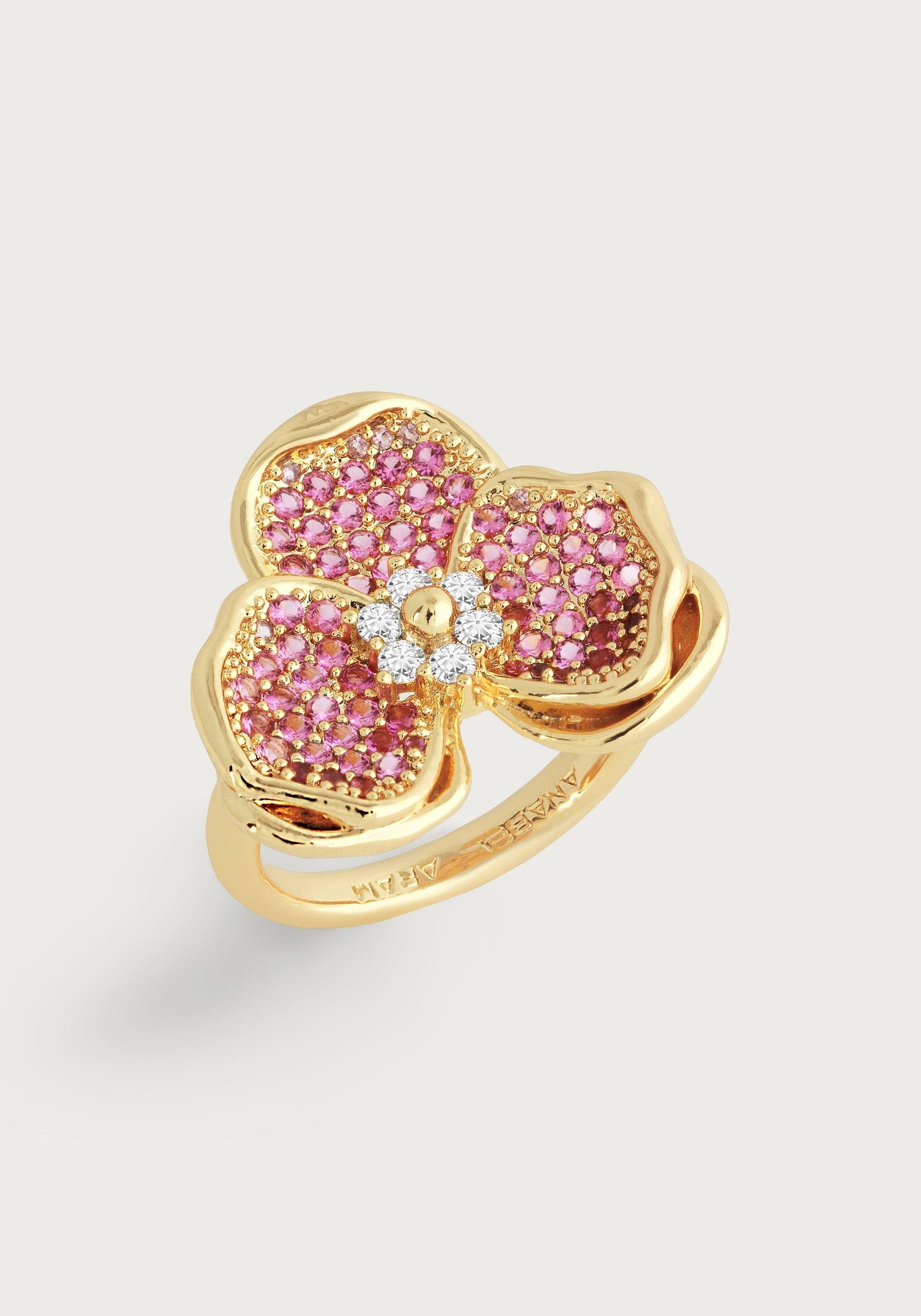 Orchid Pavé Ring