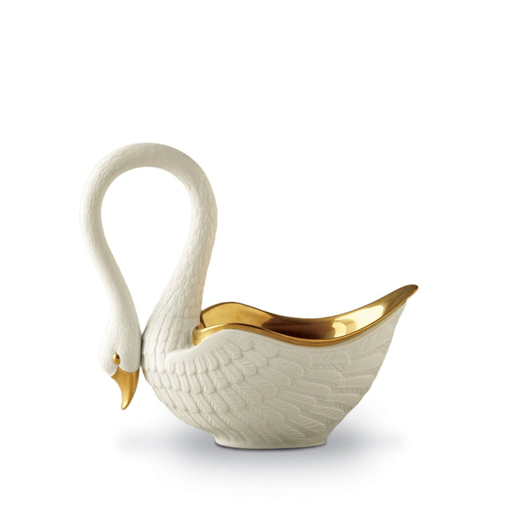 Swan Bowl - Medium White