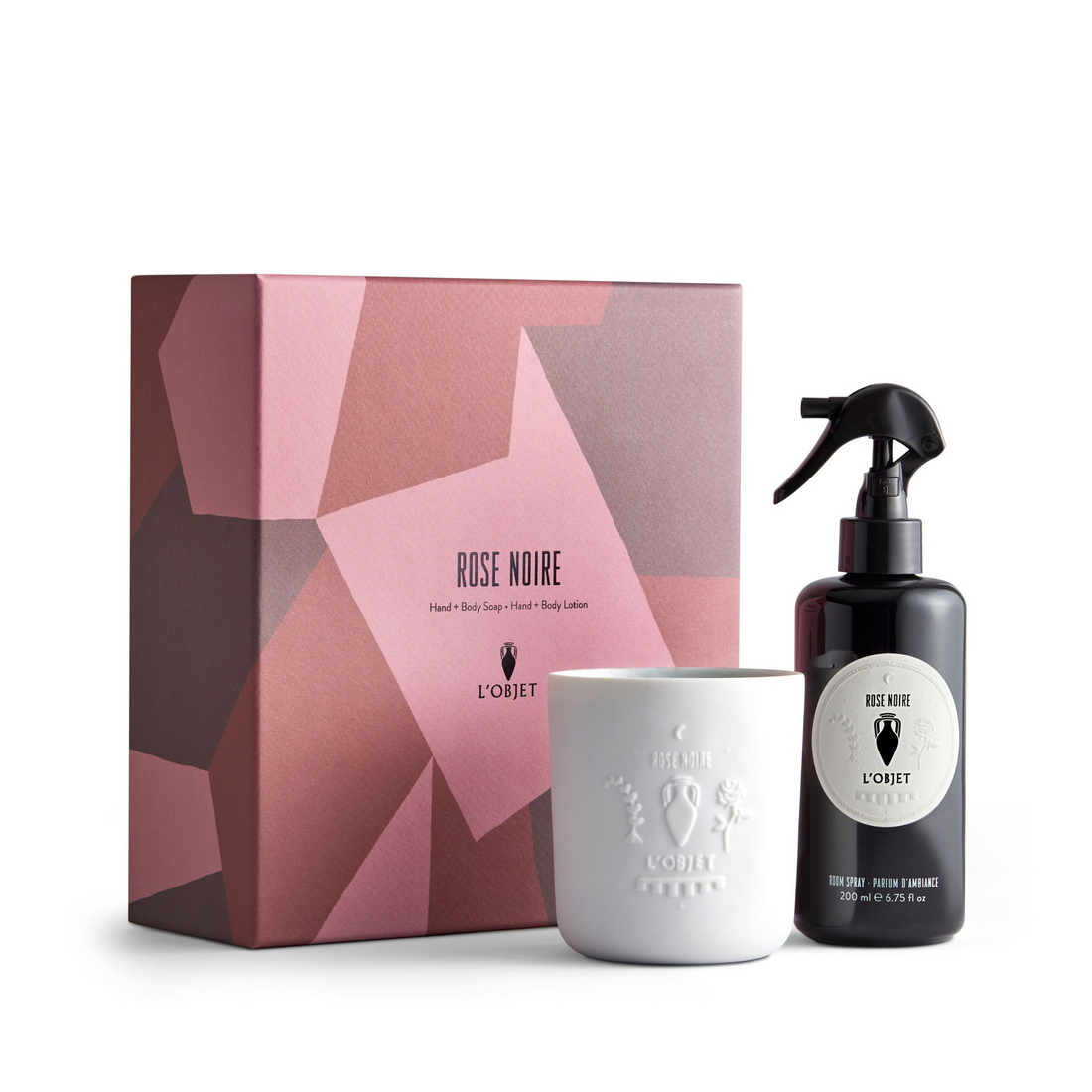 ROSE NOIRE ROOM SPRAY + CANDLE GIFT SET