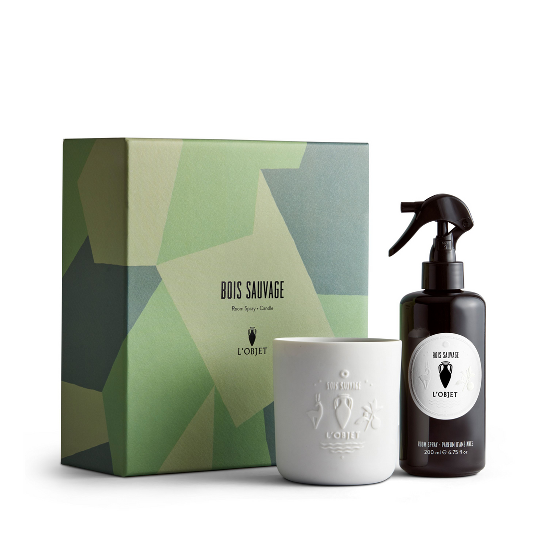 BOIS SAUVAGE ROOM SPRAY + CANDLE GIFT SET