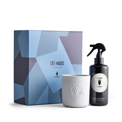 CÔTÉ MAQUIS ROOM SPRAY + CANDLE GIFT SET