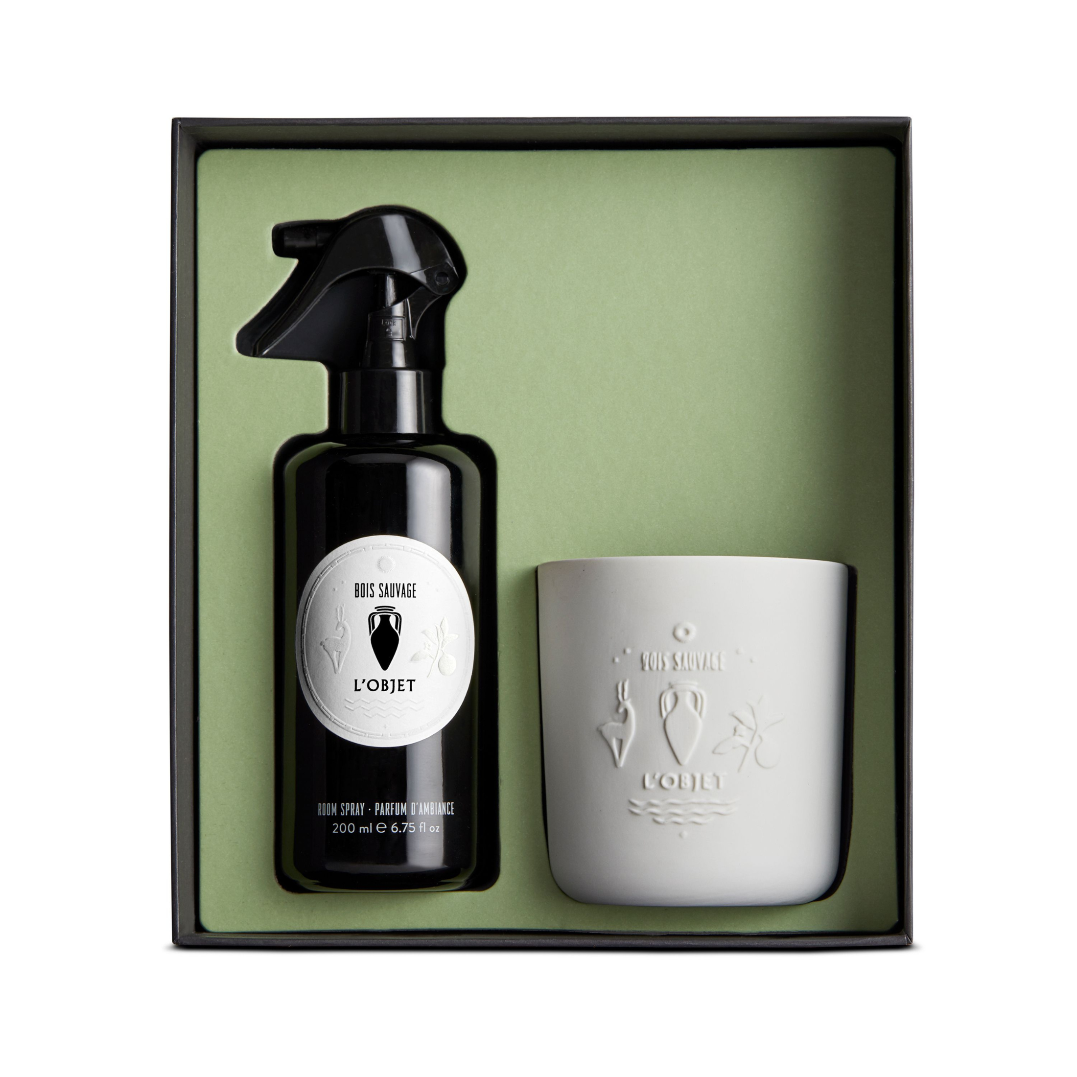 BOIS SAUVAGE ROOM SPRAY + CANDLE GIFT SET