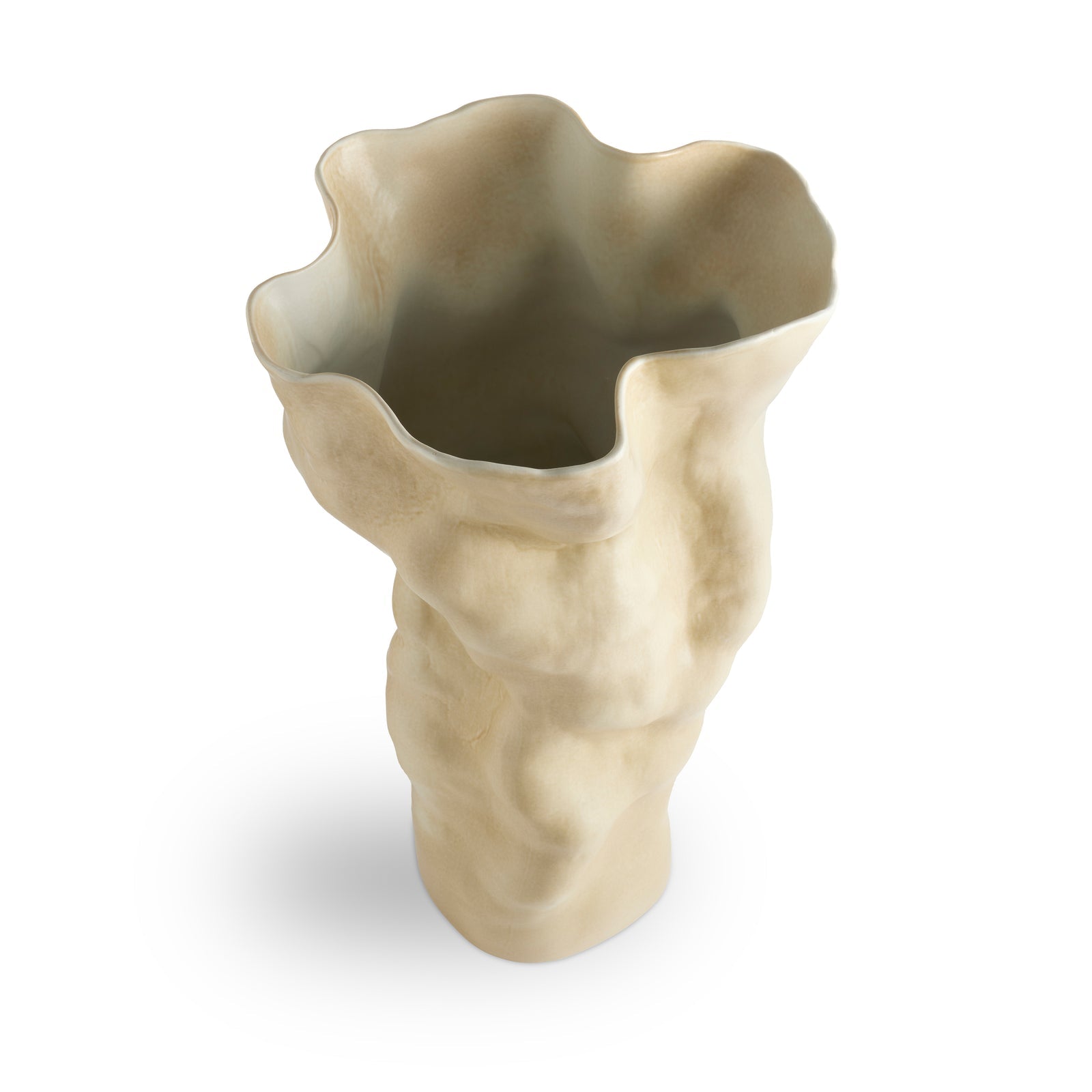 Timna Vase - Tall - Latte