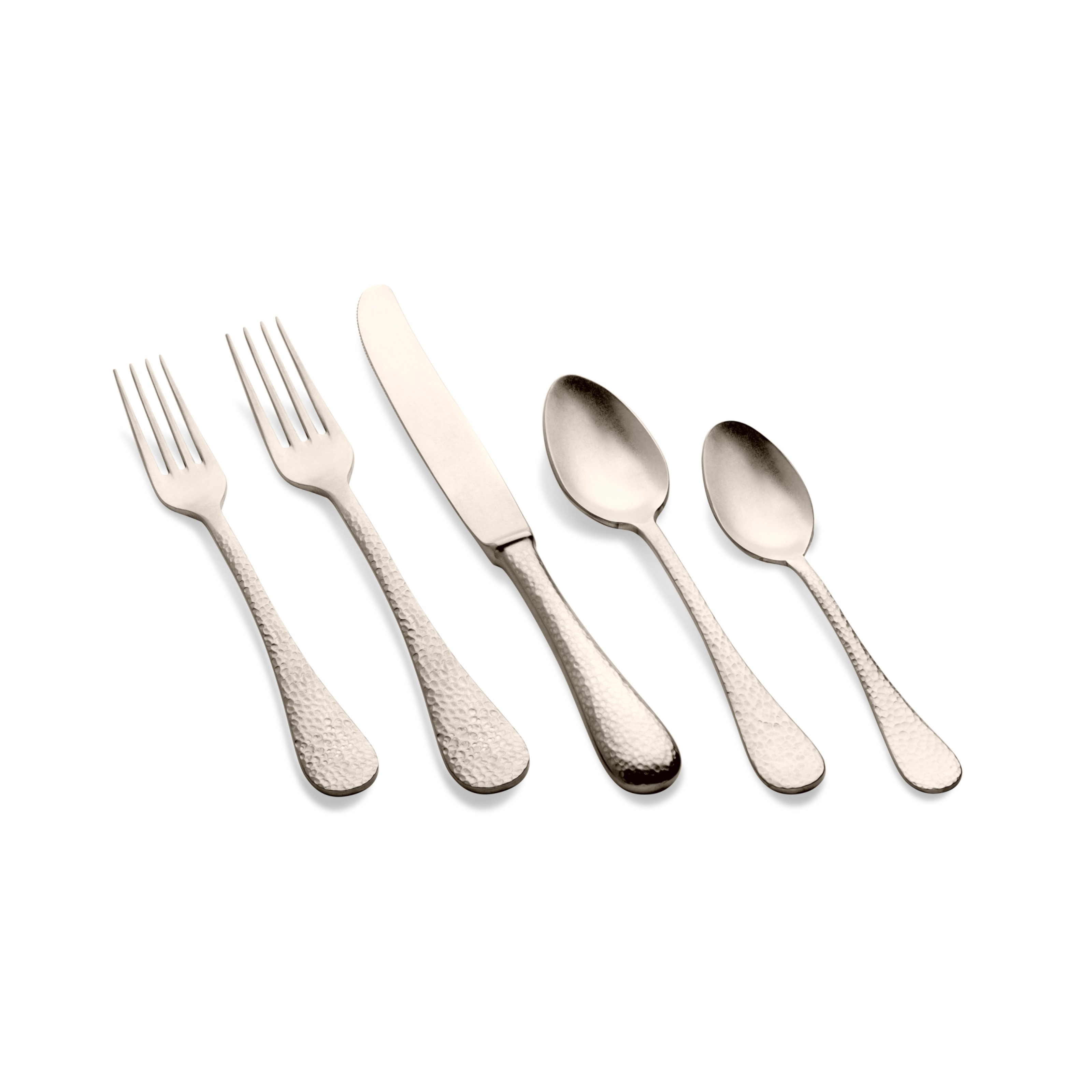 Epoque Pewter Flatware Set - Champagne