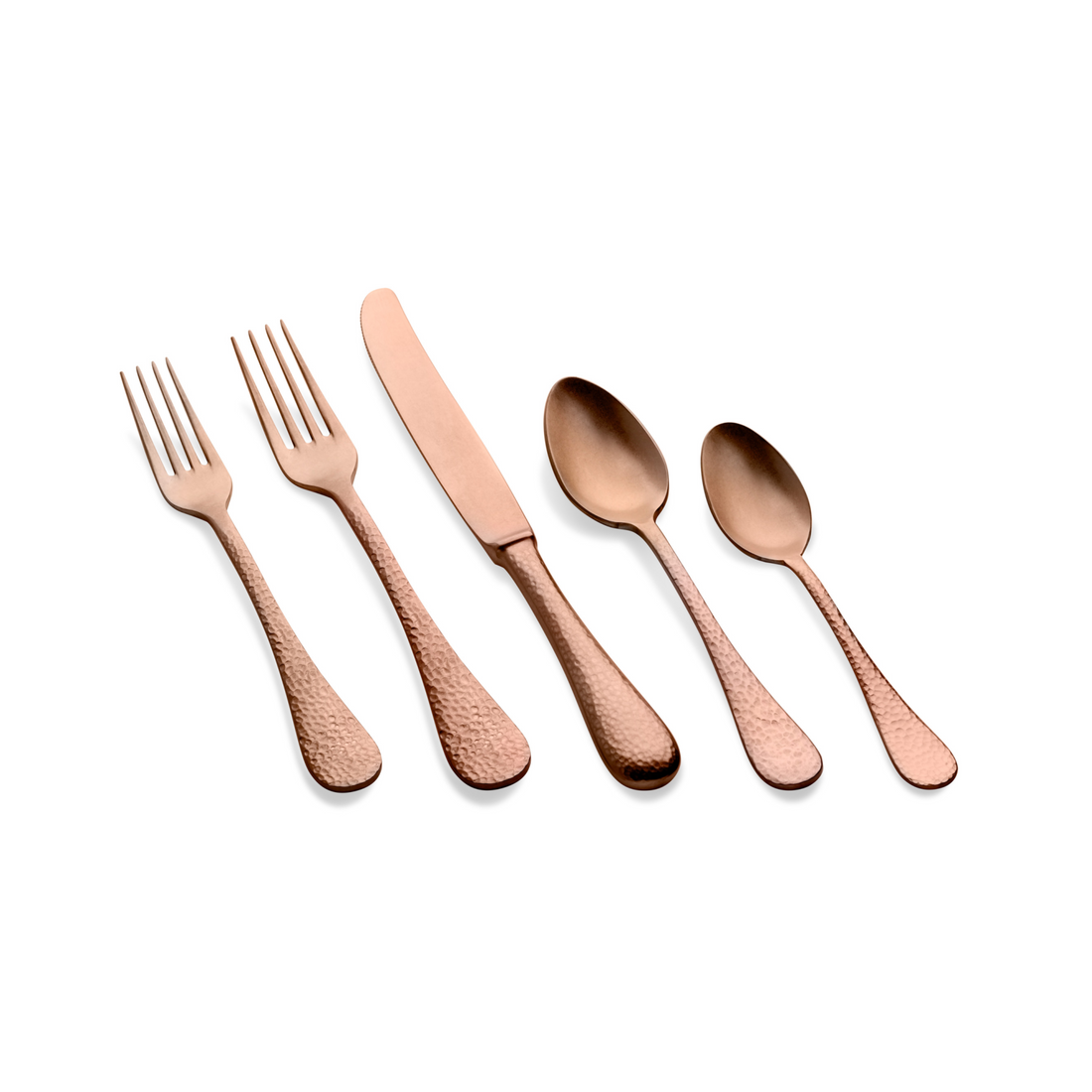 Epoque Pewter Flatware Set - Bronze