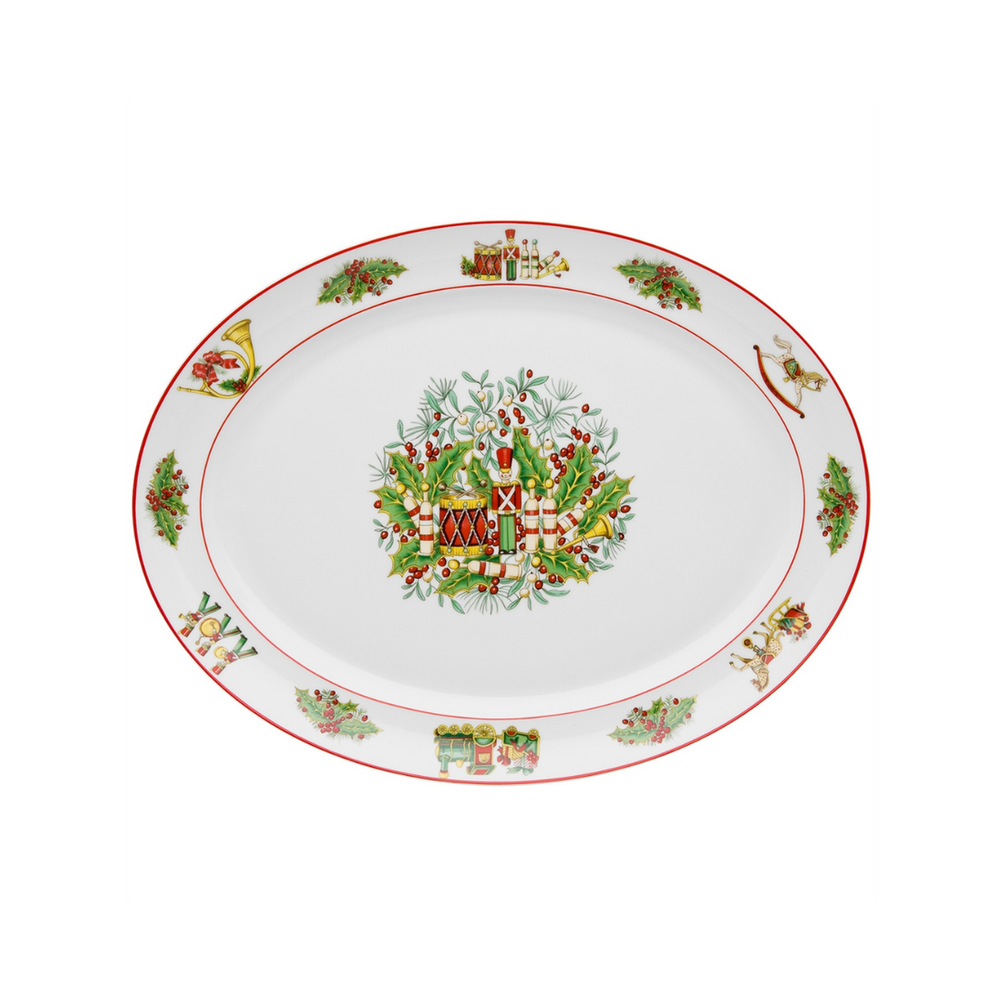 Christmas Magic Large Oval Platter