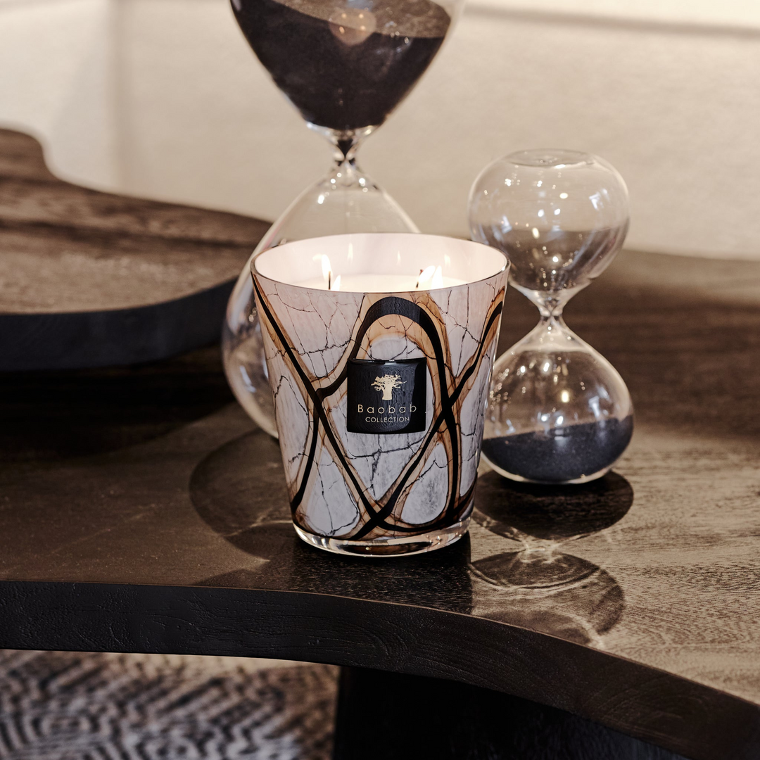 Baobab Marble Stones Candle