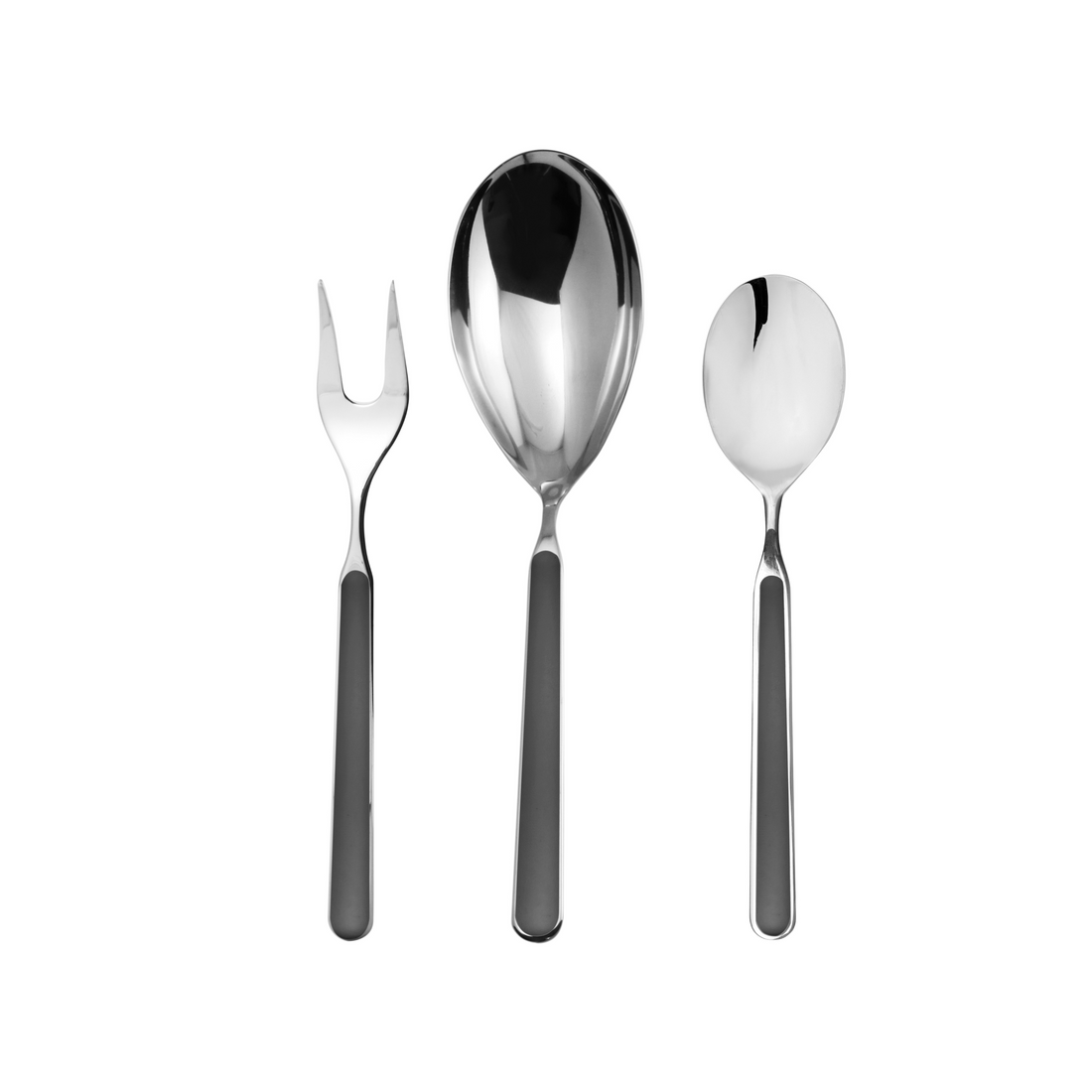 Mepra Fantasia Serving Set - 3 Pcs. - Black