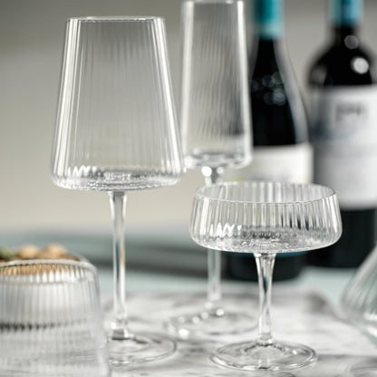 Bandol Fluted Textured Wine Glass