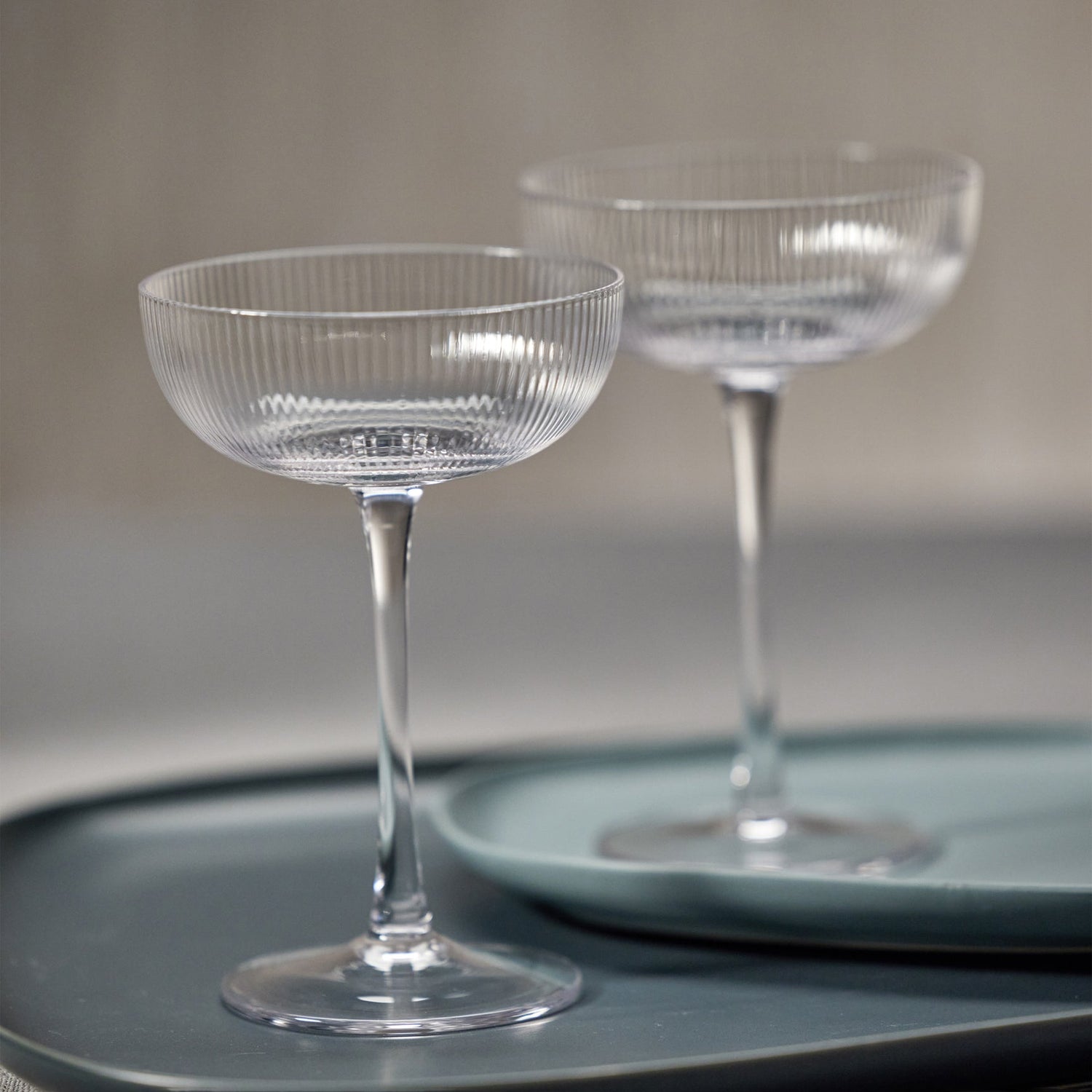 Optic Design Martini Glass Set Of 4