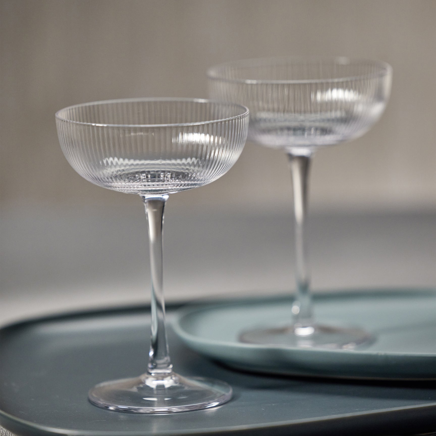 Optic Design Martini Glass Set Of 4