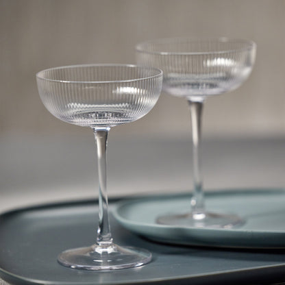 Optic Design Martini Glass Set Of 4